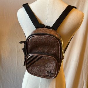 Adidas mini- backpack festival glitter bumpercar vintage CUTE